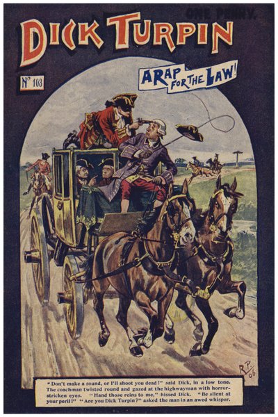 Dick Turpin (barevné lito) od Robert Prowse Jnr