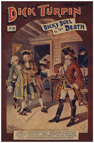 Dick Turpin (barevné lito) od Robert Prowse Jnr