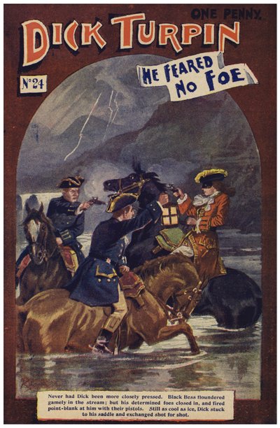 Dick Turpin (barevné lito) od Robert Prowse Jnr