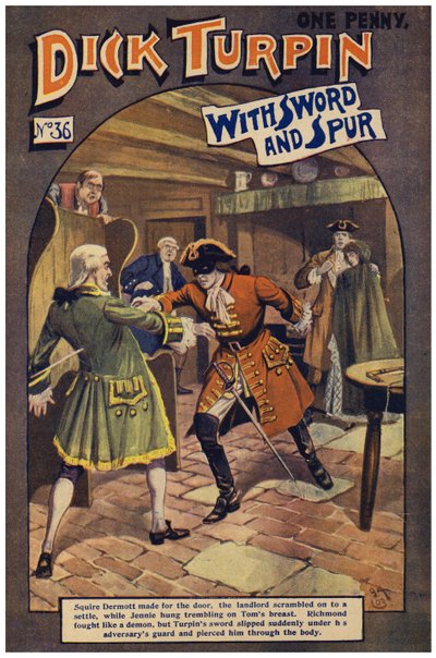 Dick Turpin (barevné lito) od Robert Prowse Jnr