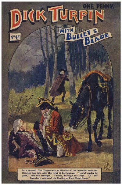 Dick Turpin (barevné lito) od Robert Prowse Jnr