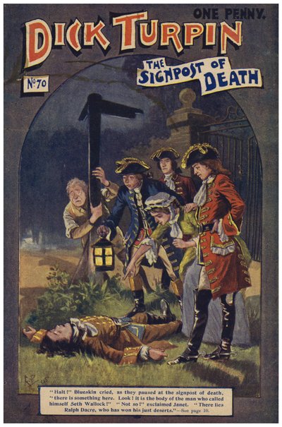 Dick Turpin (barevné lito) od Robert Prowse Jnr
