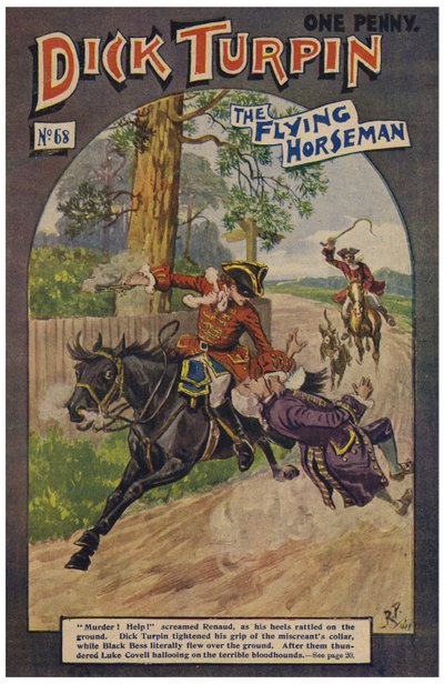 Dick Turpin (barevné lito) od Robert Prowse Jnr