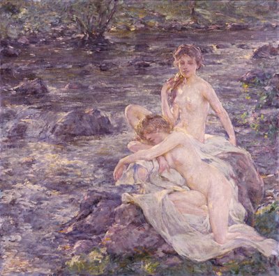 The Bathers, konec 19.-začátek 20. století. od Robert Reid