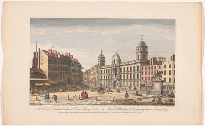 Pohled na Northumberland House v Charing Cross v Londýně Pohled na Northumberland House, Charing Cross atd. (titul na objektu) Londýn (název série) od Robert Sayer