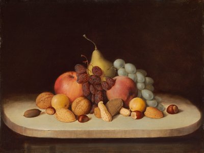 Zátiší s ovocem a ořechy od Robert Seldon Duncanson