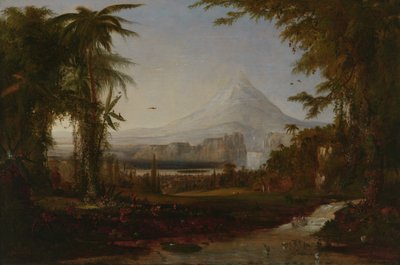 Rajská zahrada, 1852. od Robert Seldon Duncanson