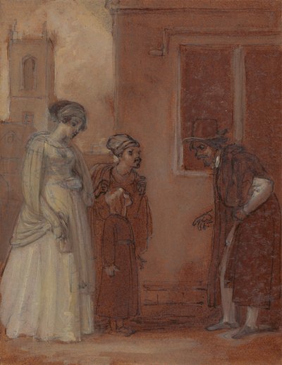 Mistr William Page a Sir Hugh Evans od Robert Smirke