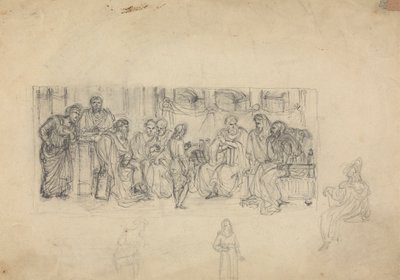 Scéna ze Shakespeara, Romeo a Julie od Robert Smirke