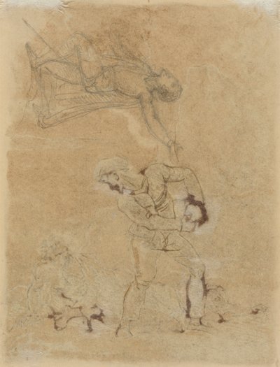 Stephen a Trinculus s Kalibánem od Robert Smirke