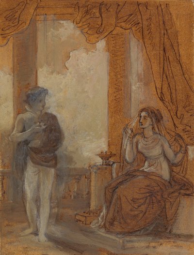 Viola a Olivie od Robert Smirke