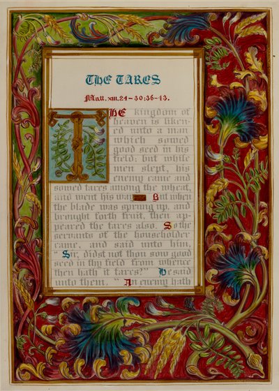 Osvětlené podobenství: The Tares od Robert Stewart and James Gross