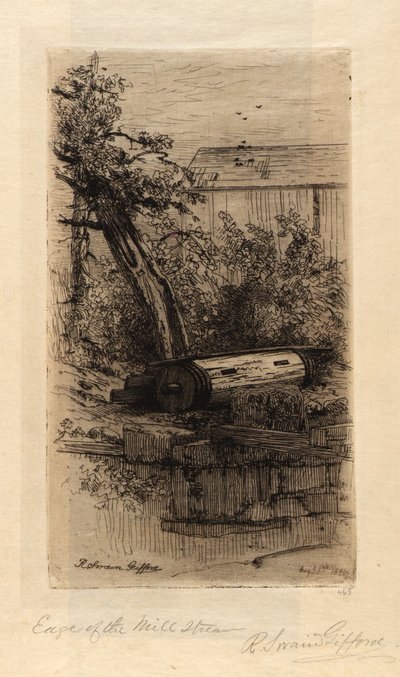 Okraj Mlýnského potoka od Robert Swain Gifford