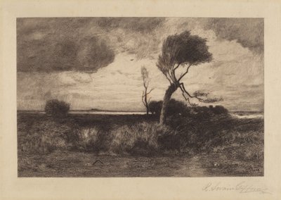 Blízko pobřeží [velký talíř] od Robert Swain Gifford