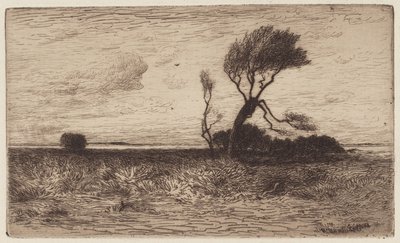 Blízko pobřeží [malý talíř] od Robert Swain Gifford