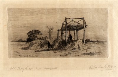 Old Hay Rick u obce Nonquitt od Robert Swain Gifford