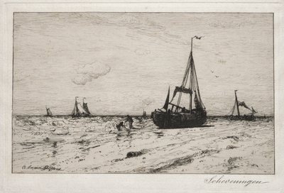 Scheveningen. od Robert Swain Gifford