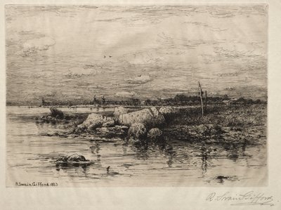Ústí řeky Apponigansett od Robert Swain Gifford