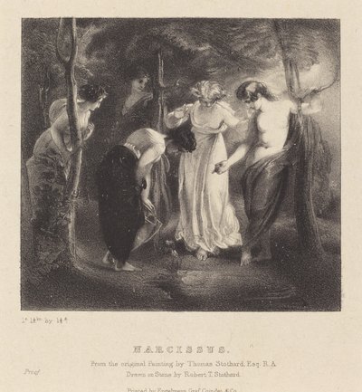 Narcis od Robert T. Stothard after Thomas Stothard