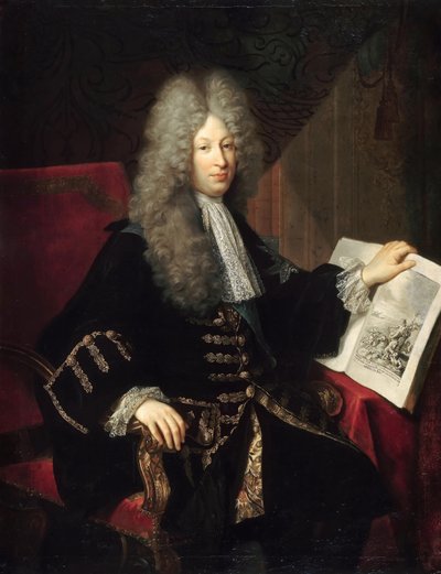 Jérôme Phélypeaux 1674-1747, hrabě de Pontchartrain od Robert Tournieres