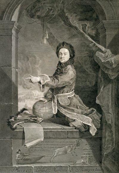 Portrét Pierra Louise Moreau de Maupertuis (Saint-Malo od Robert Tournieres