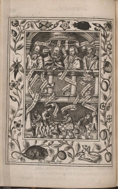Britské chemické divadlo, 1652 od Robert Vaughan