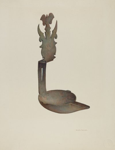 Mazací lampa od Robert W.R. Taylor