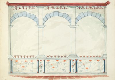 Restaurátorský výkres od Robert W.R. Taylor