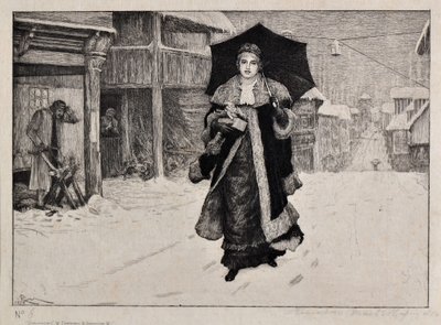 Vánoční ráno od Robert Walker Macbeth