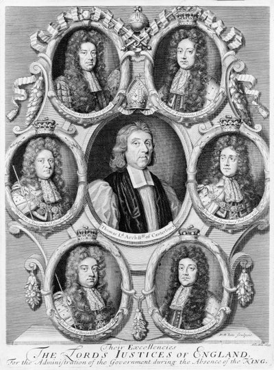 Lord Justices of England, 1695 od Robert White