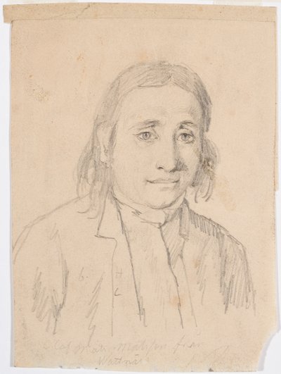 Mužské poprsí od Robert Wilhelm Ekman