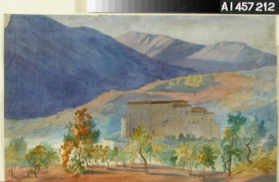 Subiaco, Rocca Abbaziale od Robert Wilhelm Ekman