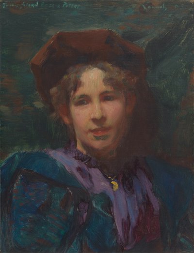 Bessie Potter Vonnohová, 1895. od Robert William Vonnoh