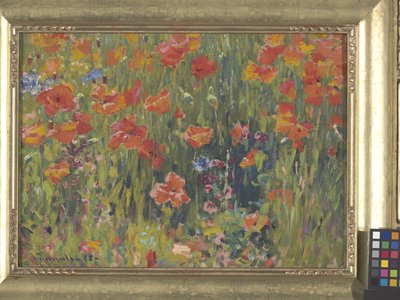 Mák (olej na plátně) od Robert William Vonnoh