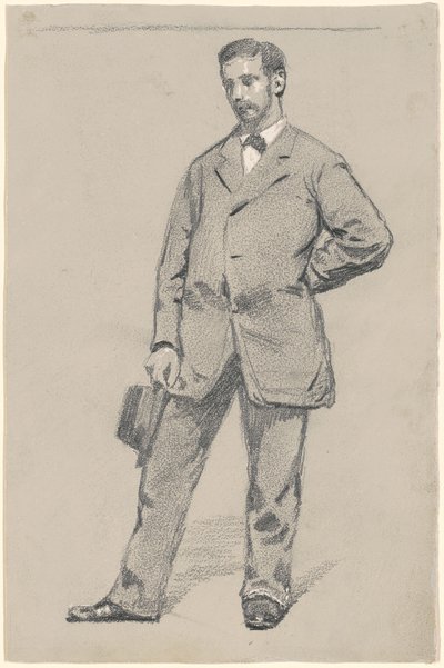 Stojící muž od Robert William Vonnoh
