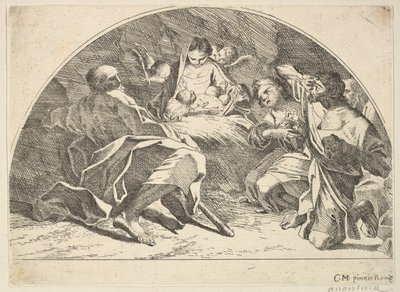 Narození Páně, 1680-1743. od Robert van Audenaerde
