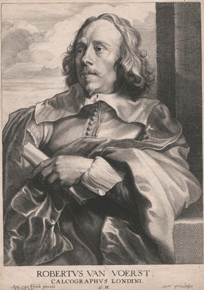 Robert van Voerst, londýnský rytec od Robert van Voerst