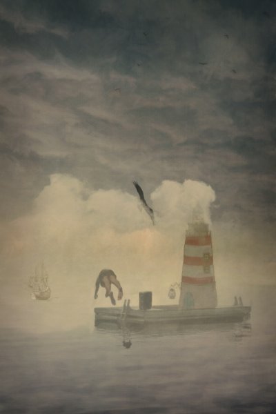 Fish Diver, 2022 (digitální) od Roberta Murray