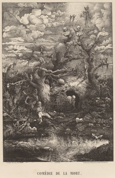 Komedie od Morta od Rodolphe Bresdin