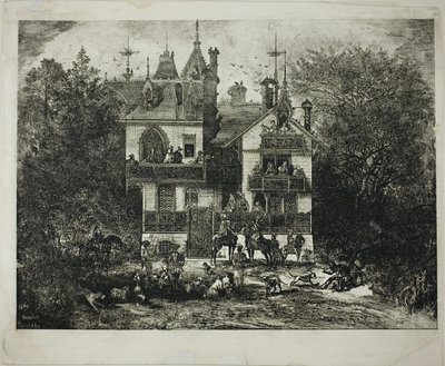 Odjezd na lov od Rodolphe Bresdin