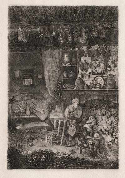 Vlámský vnitrozemí, 1856-66. od Rodolphe Bresdin