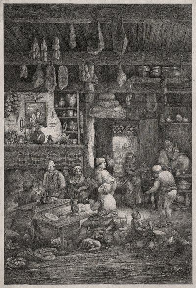 Moldavský vnitrozemí, 1856. od Rodolphe Bresdin