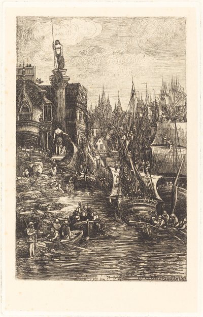Můj sen od Rodolphe Bresdin