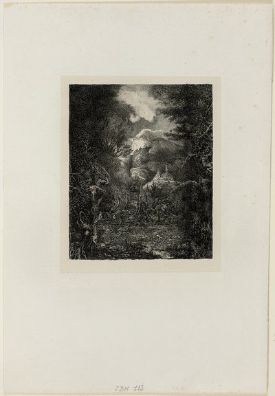 Města Beyond the Marsh od Rodolphe Bresdin