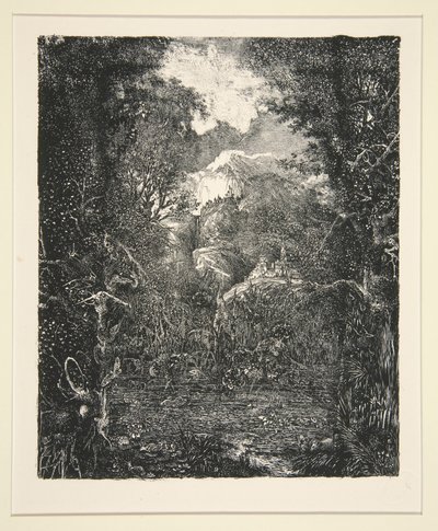 The City Beyond the Marsh (La Ville derri?re la marecage) od Rodolphe Bresdin