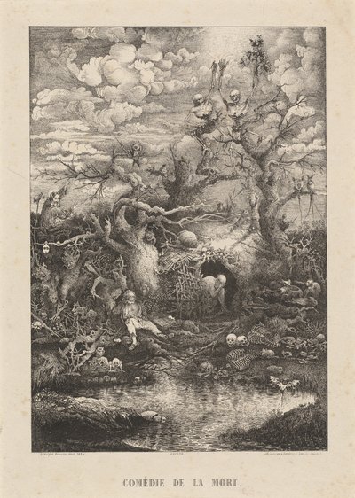 Komedie smrti od Rodolphe Bresdin