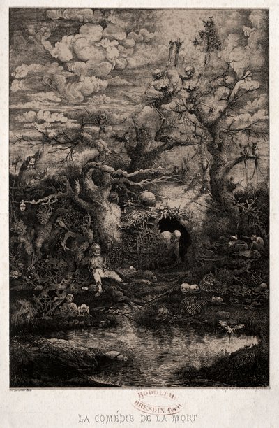 Komedie smrti od Rodolphe Bresdin