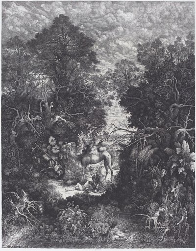 Dobrý Samaritán od Rodolphe Bresdin
