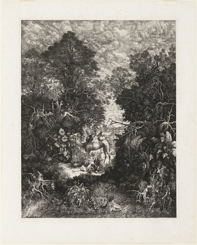 Dobrý Samaritán od Rodolphe Bresdin