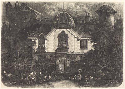 Strašidelný dům od Rodolphe Bresdin